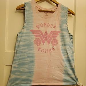 Wonder Woman Tie Dye Tank Top